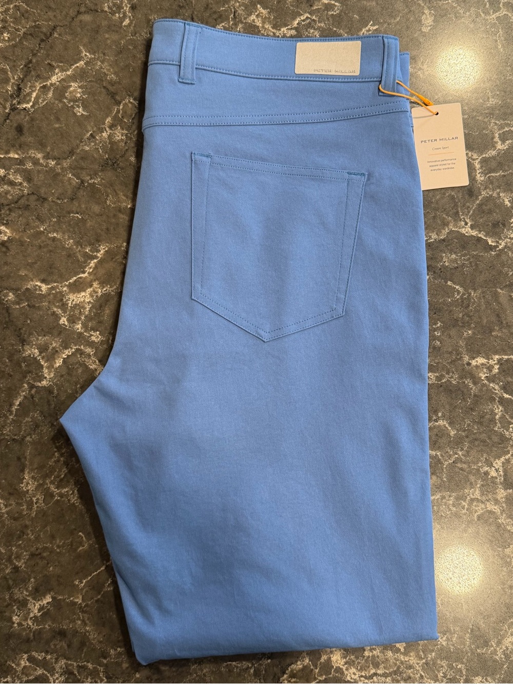NWT Peter Millar EB66 Performance Five Pocket Golf Pants- Evening Tide (32x34)